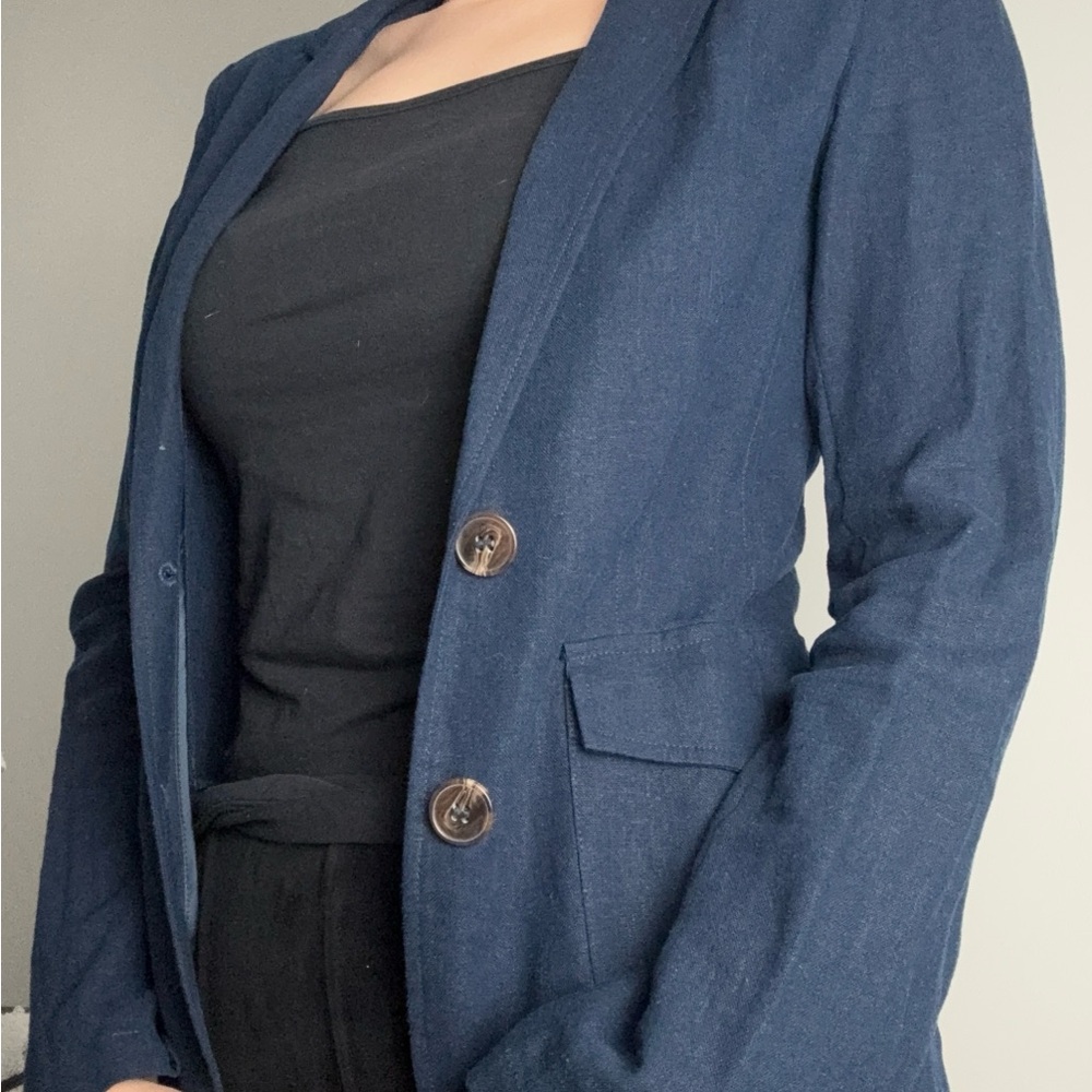 Navy Blue Women's Blazer